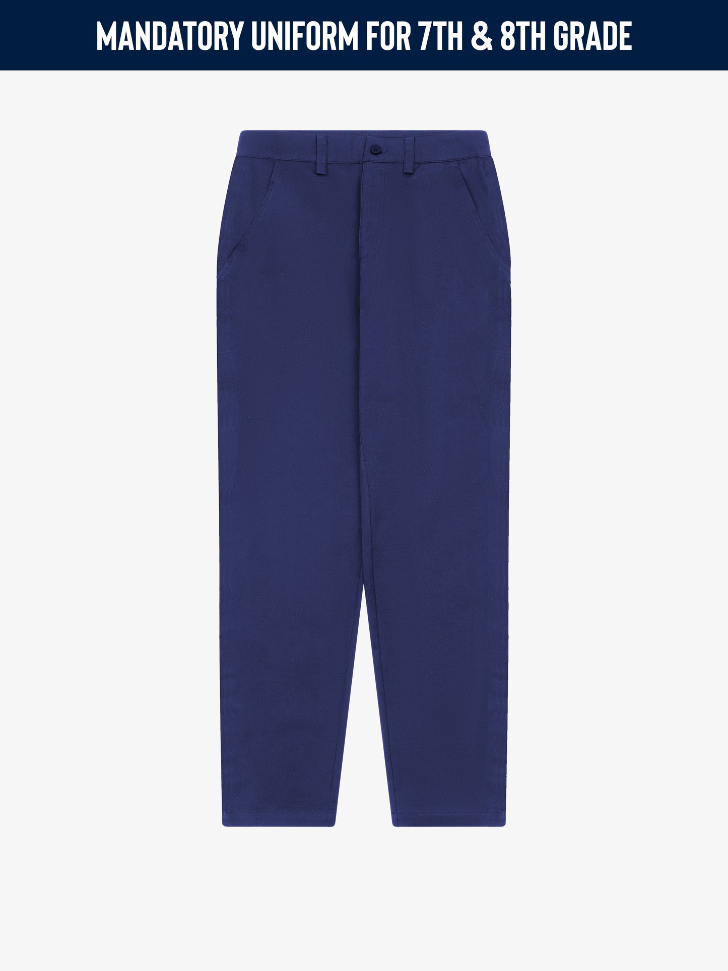 Lamad Academy Navy Twill Chino Pants